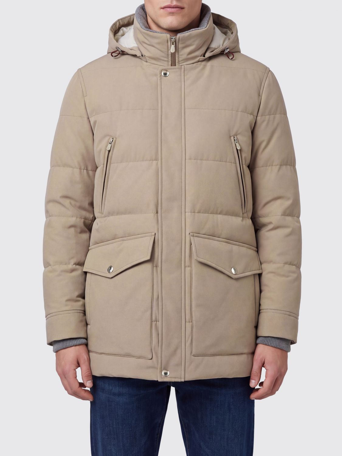 BRUNELLO CUCINELLI Jacket Men color Beige