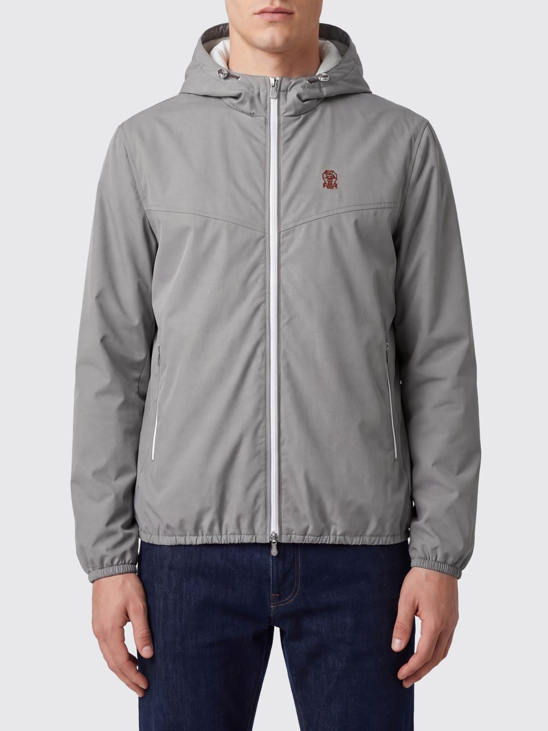 BRUNELLO CUCINELLI Jacket Men color Grey