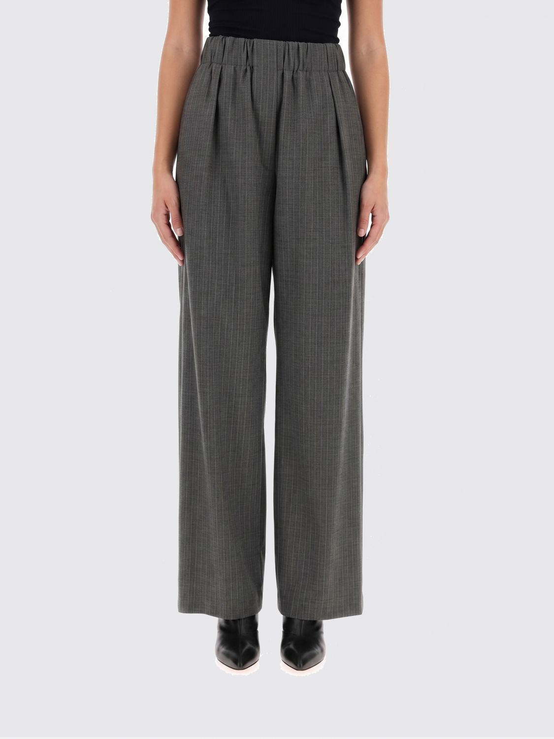 JIL SANDER Pants Woman color Grey