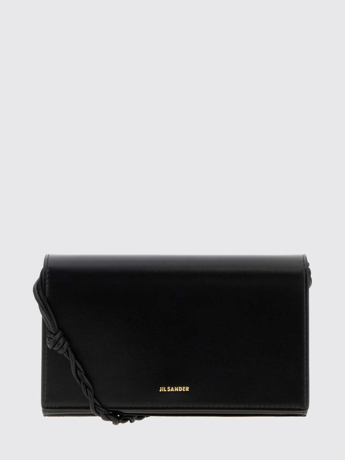 JIL SANDER Tangle Mini Leather Crossbody Bag with Braided Strap