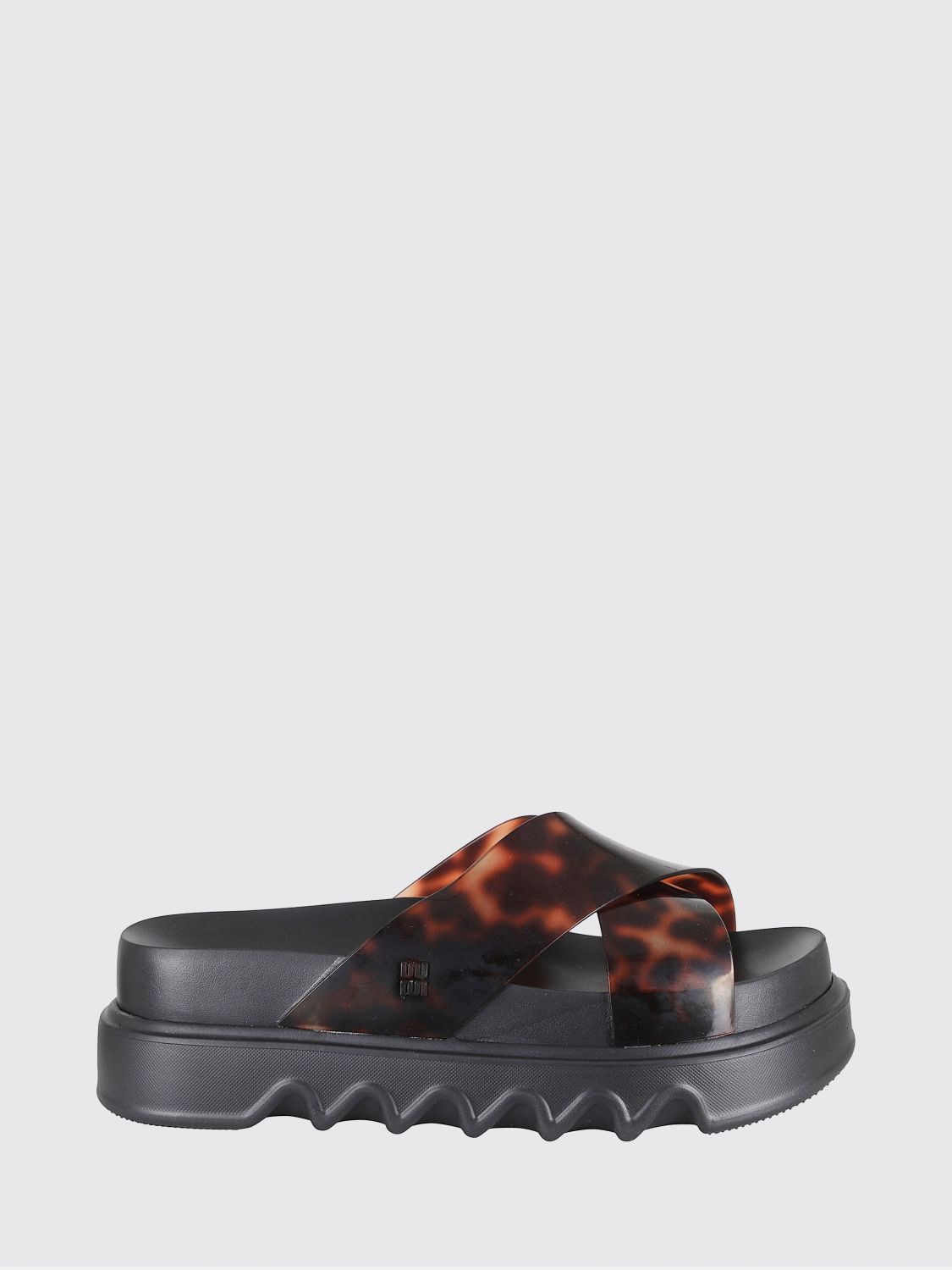 Melissa Sandali platform Cozy Cross Platform AD in PVC con stampa tartarugata