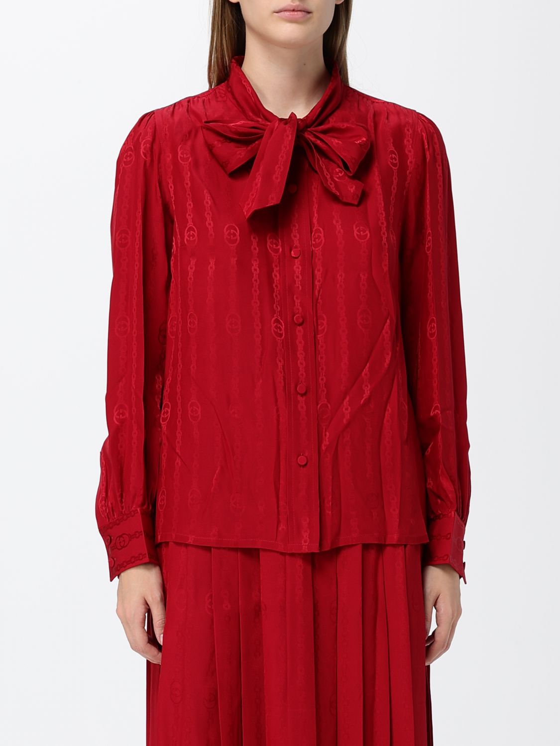 GUCCI Camicia Donna colore Rosso