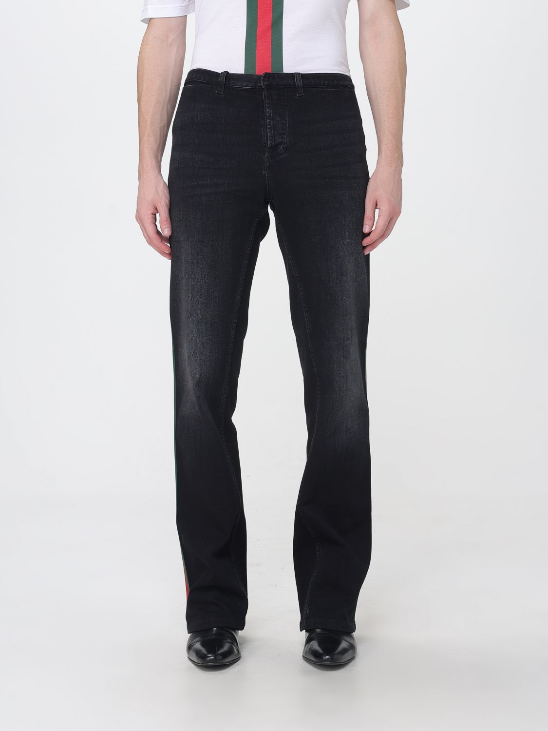 GUCCI Jeans Uomo colore Nero
