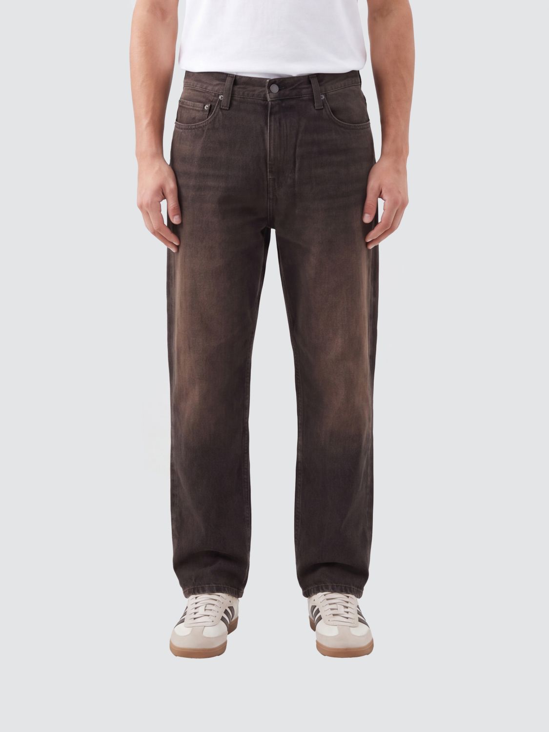 CARHARTT WIP Jeans Aaron in denim di cotone con vestibilità tapered
