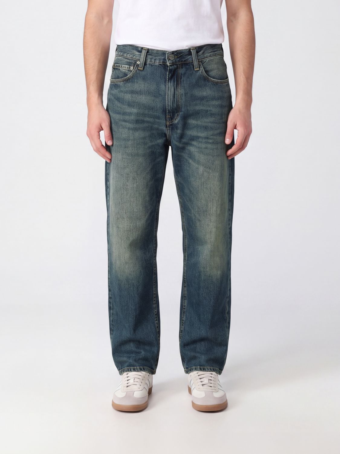 CARHARTT WIP Jeans Aaron in denim di cotone con vestibilità tapered