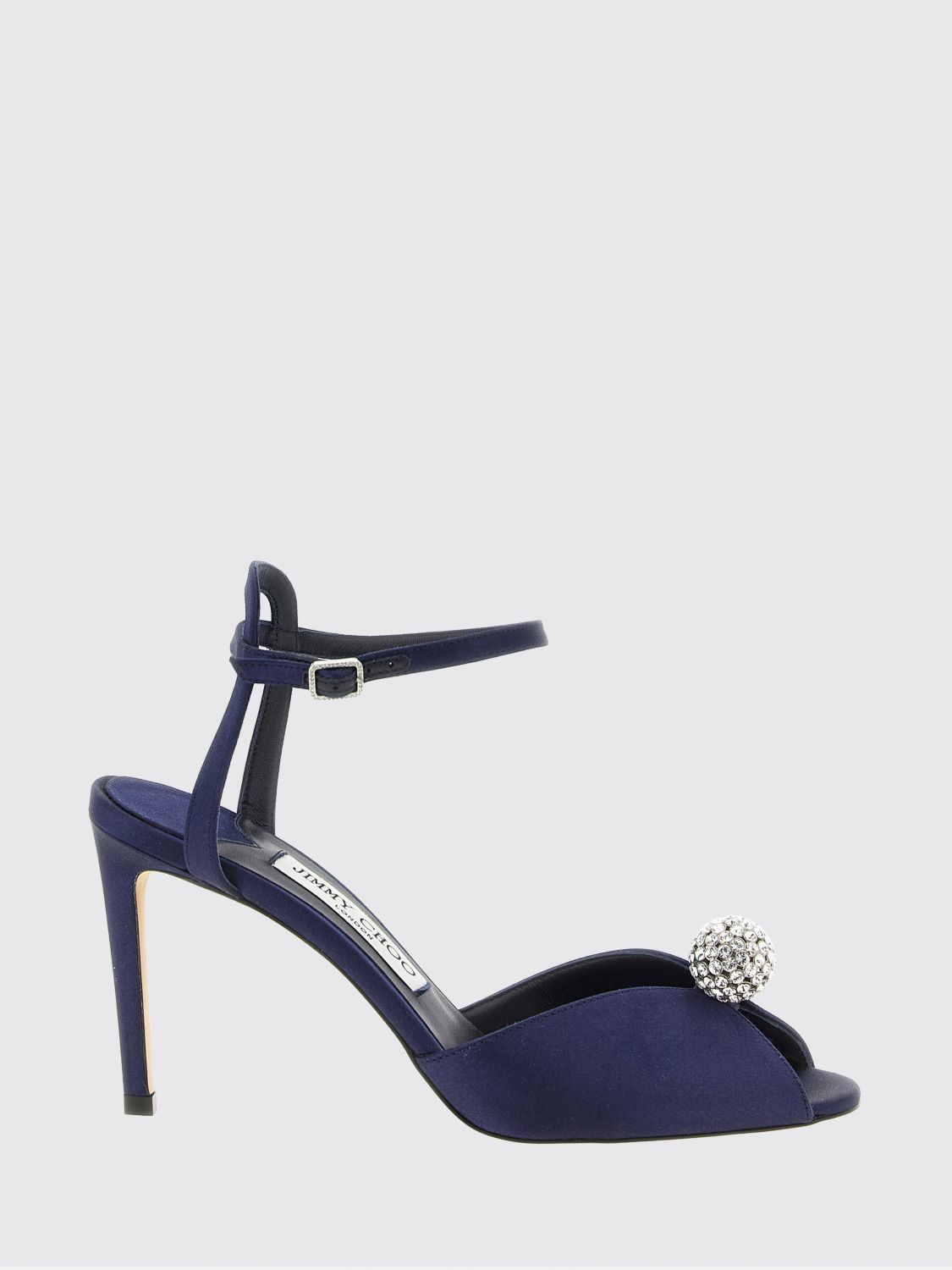 JIMMY CHOO Sandali Con Tacco Donna colore Blue Navy