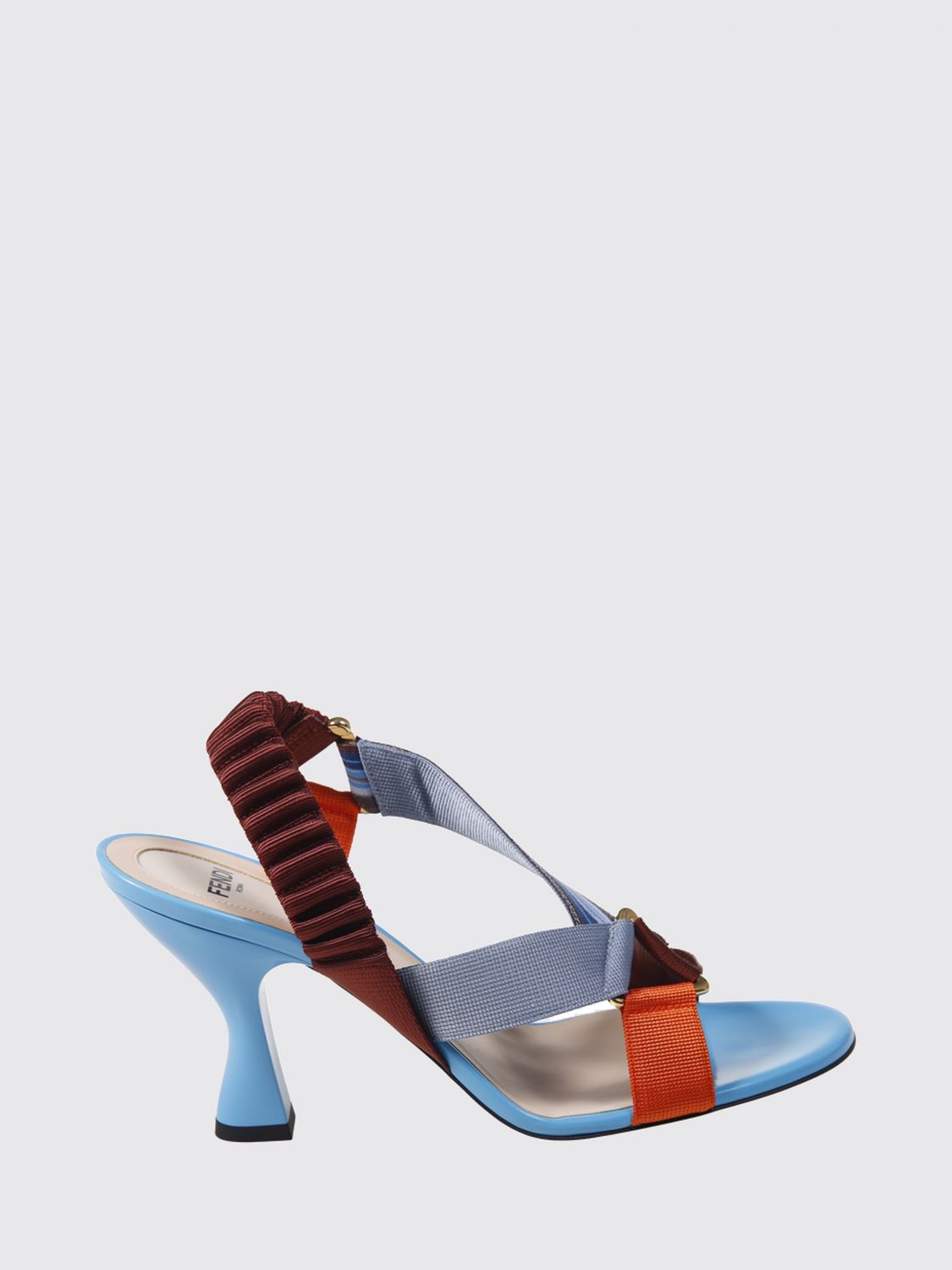 FENDI Sandali Con Tacco Donna colore Blue