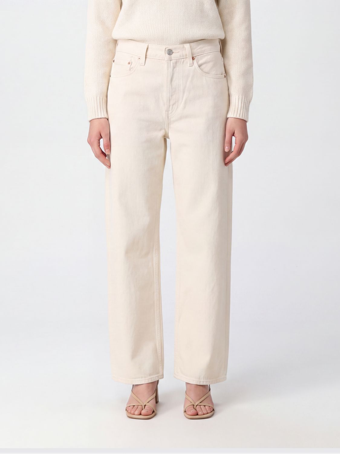 Agolde Arc Wide-Leg Jeans in Recycled Cotton Denim