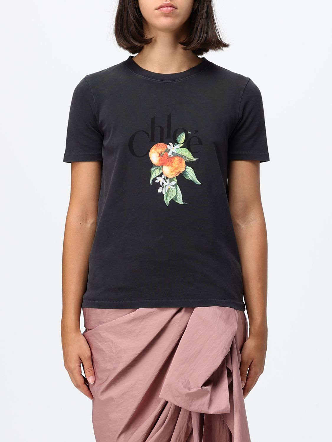 CHLOÉ T-Shirts Donna colore Nero