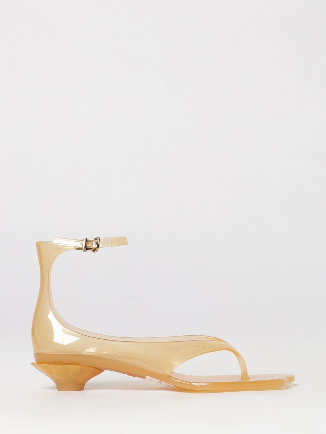CHLOÉ Zehenstegsandalen Jelly aus PVC mit Knöchelriemen
