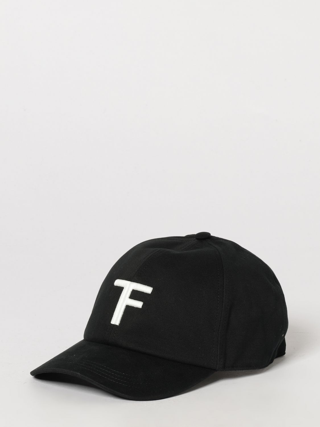TOM FORD Cotton Twill Baseball Cap with Embroidered Logo
