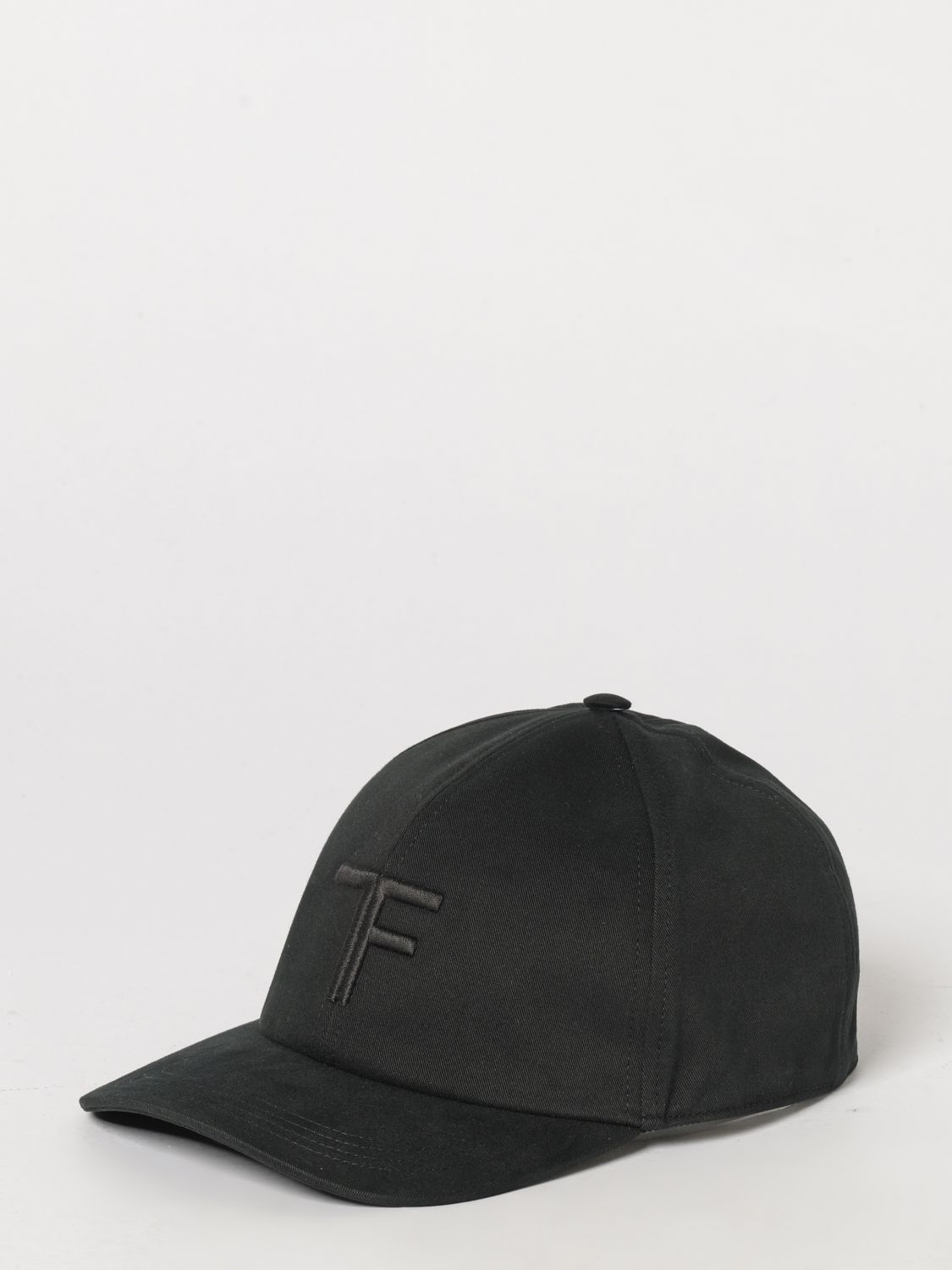 TOM FORD Cotton Twill Baseball Cap with Embroidered Logo