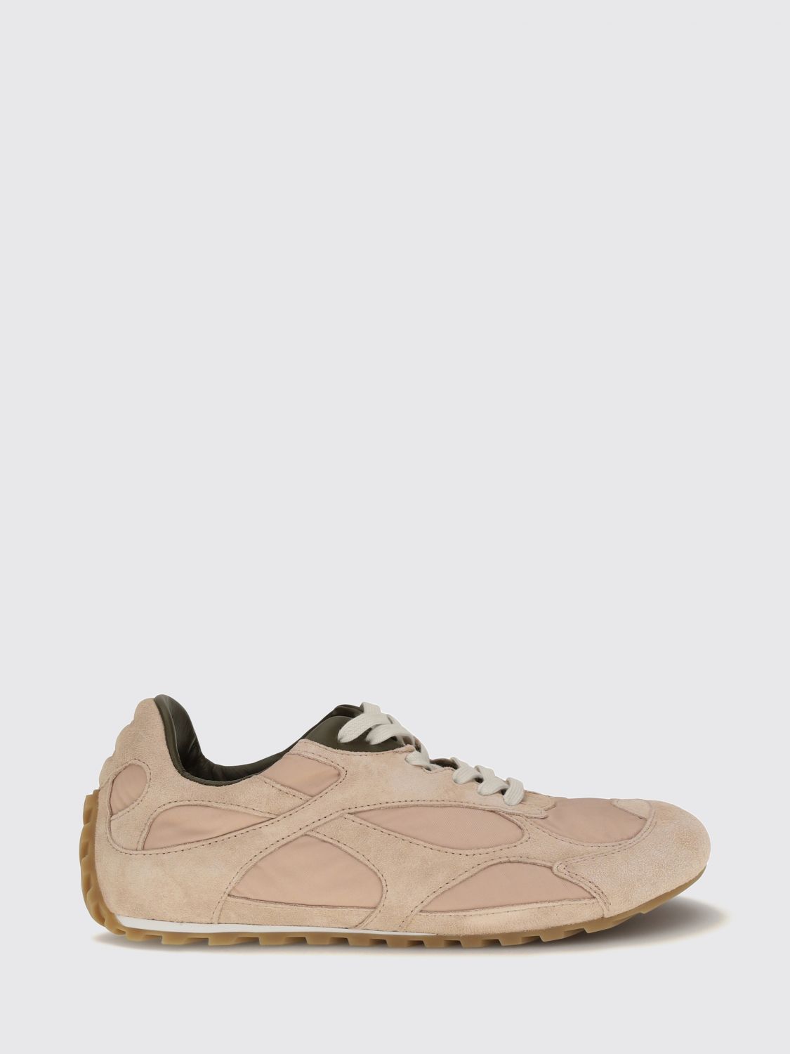 BOTTEGA VENETA Sneakers Orbit in pelle scamosciata e nylon con suola dentellata
