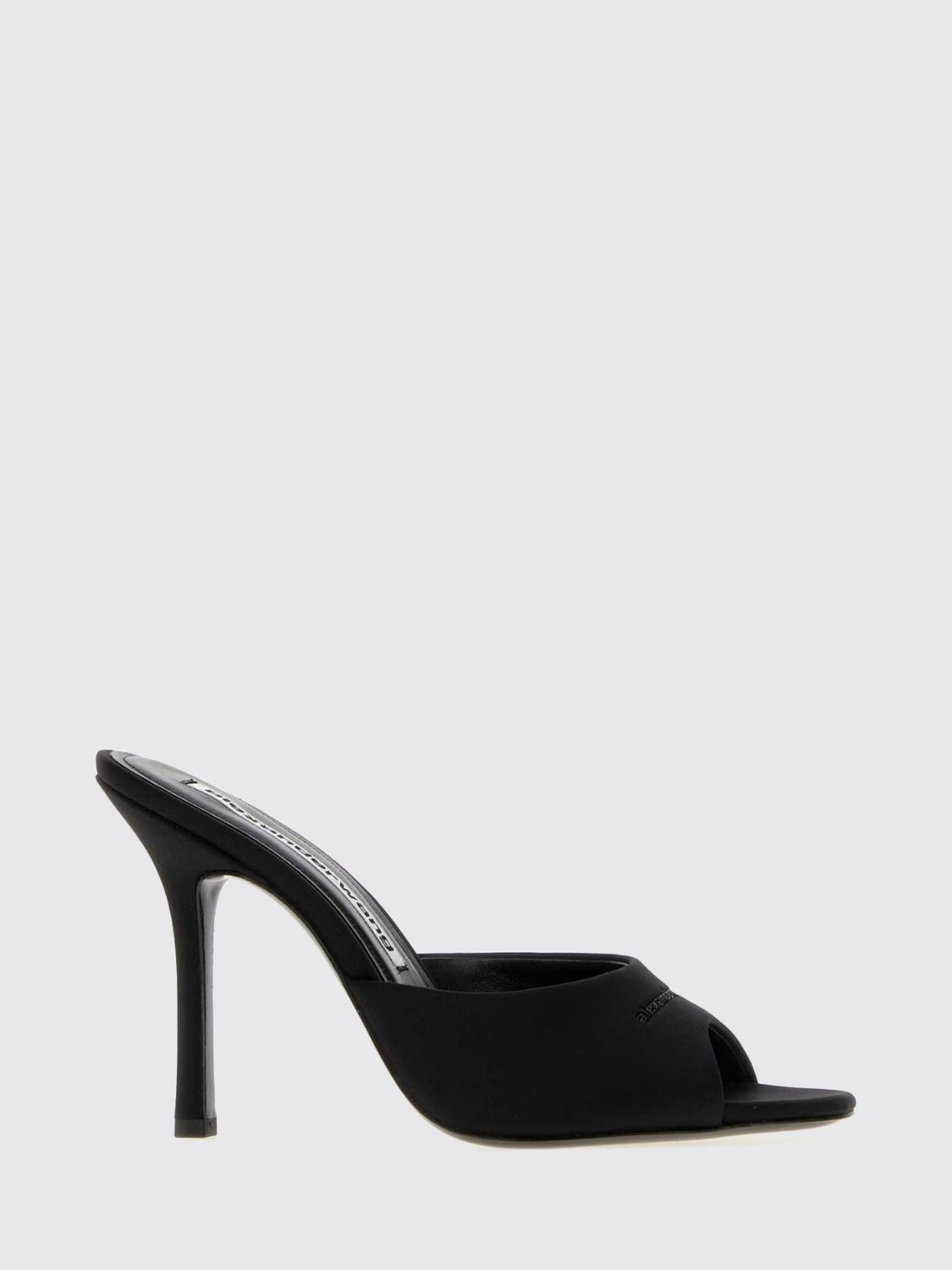 Alexander Wang Cher Neoprene High Heel Stiletto Mules