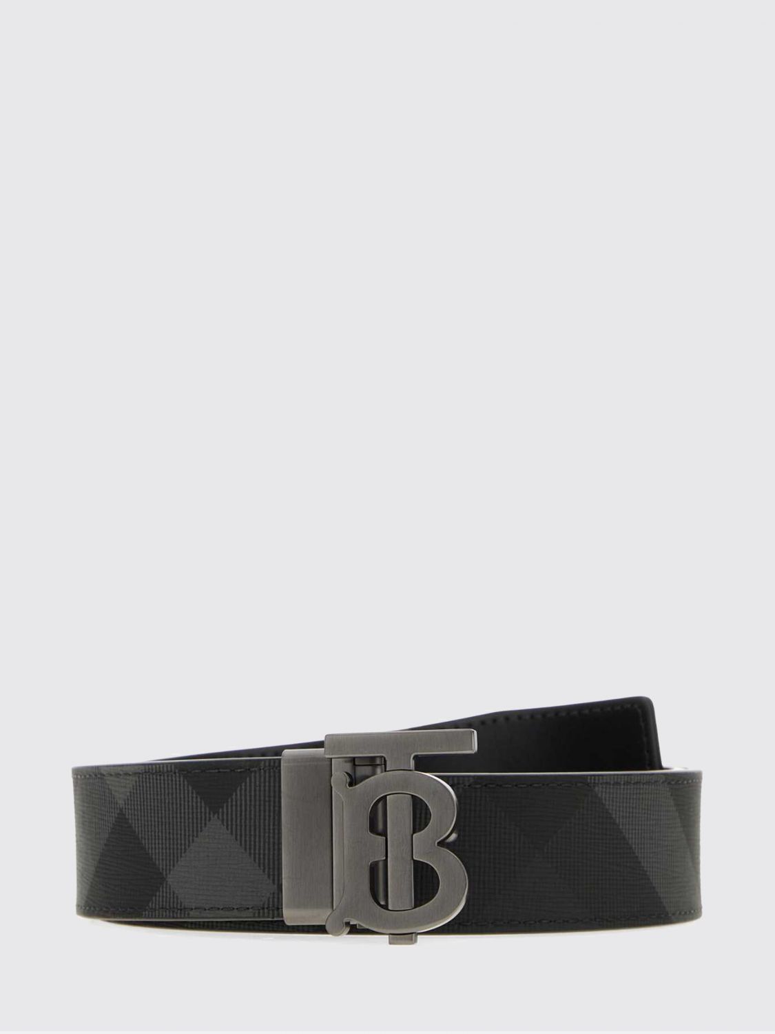 BURBERRY Belt Men color Graphite