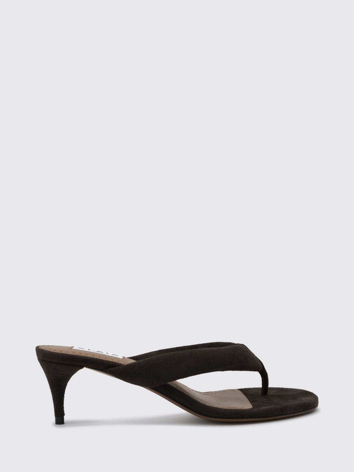 ALAÏA Heeled Sandal Woman color Brown