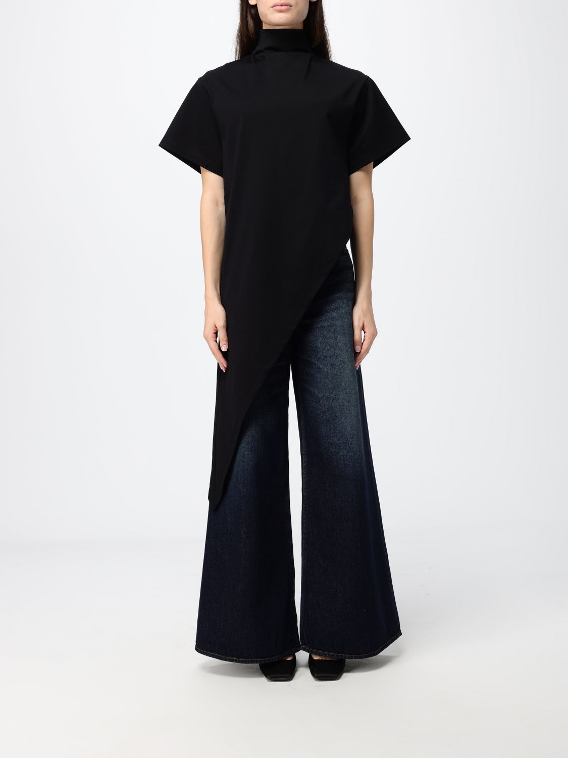 ALAÏA Top Woman color Black