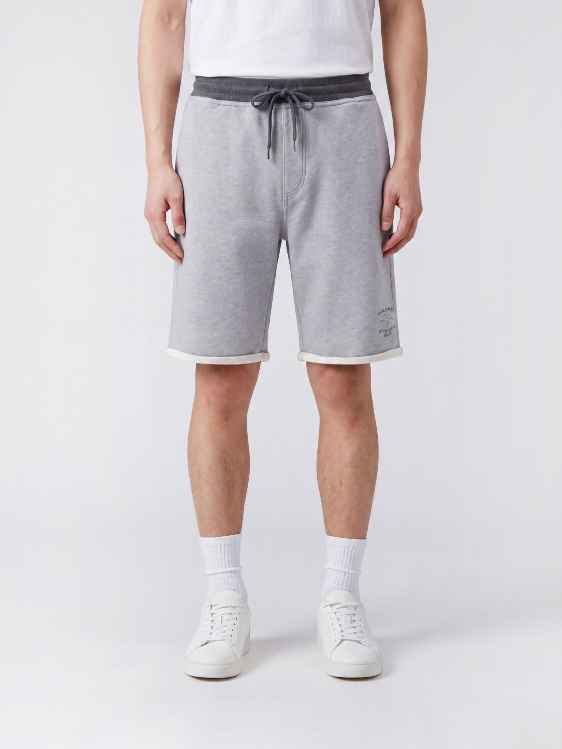 BRUNELLO CUCINELLI Shorts Men color Grey