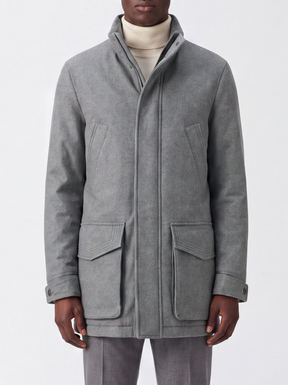 BRUNELLO CUCINELLI Jacket Men color Grey