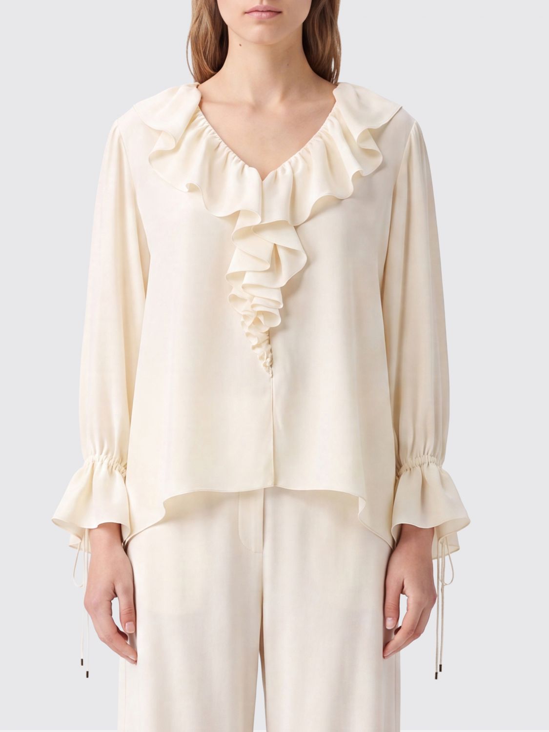 CHLOÉ Camicia Donna colore Latte