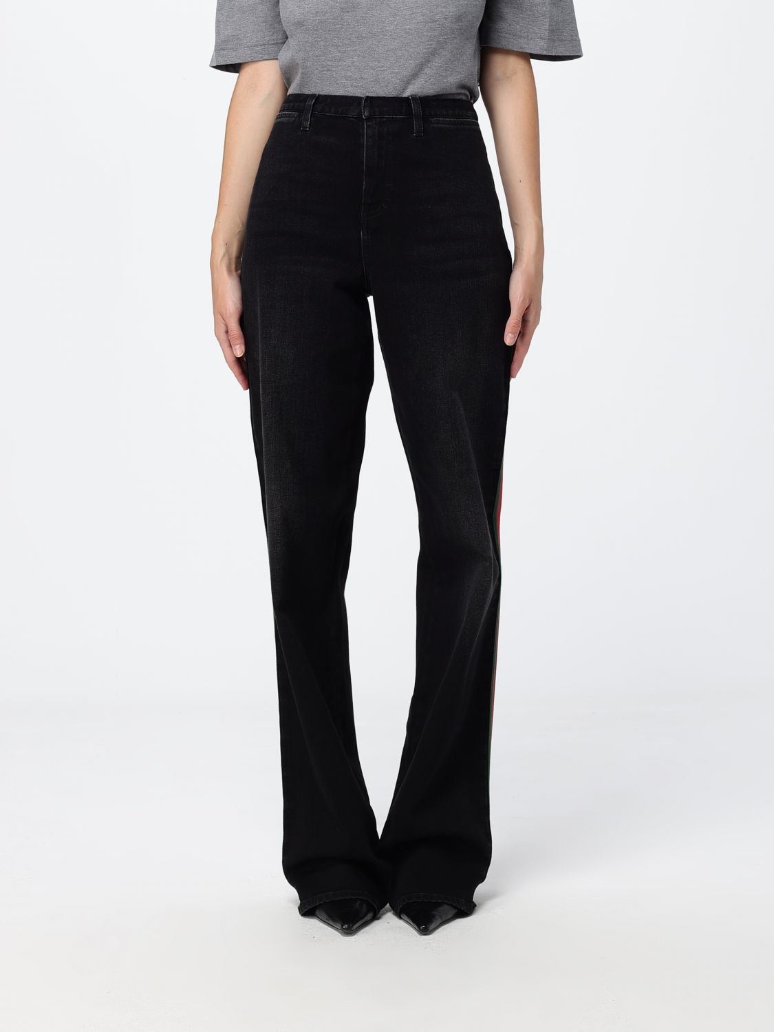GUCCI Jeans Donna colore Nero