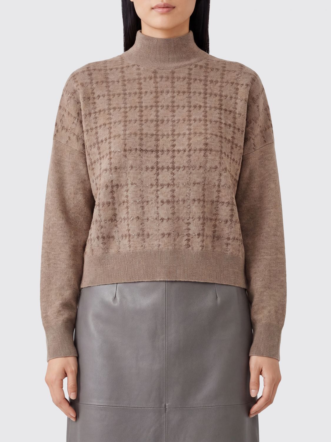 BRUNELLO CUCINELLI Sweater Woman color Beige