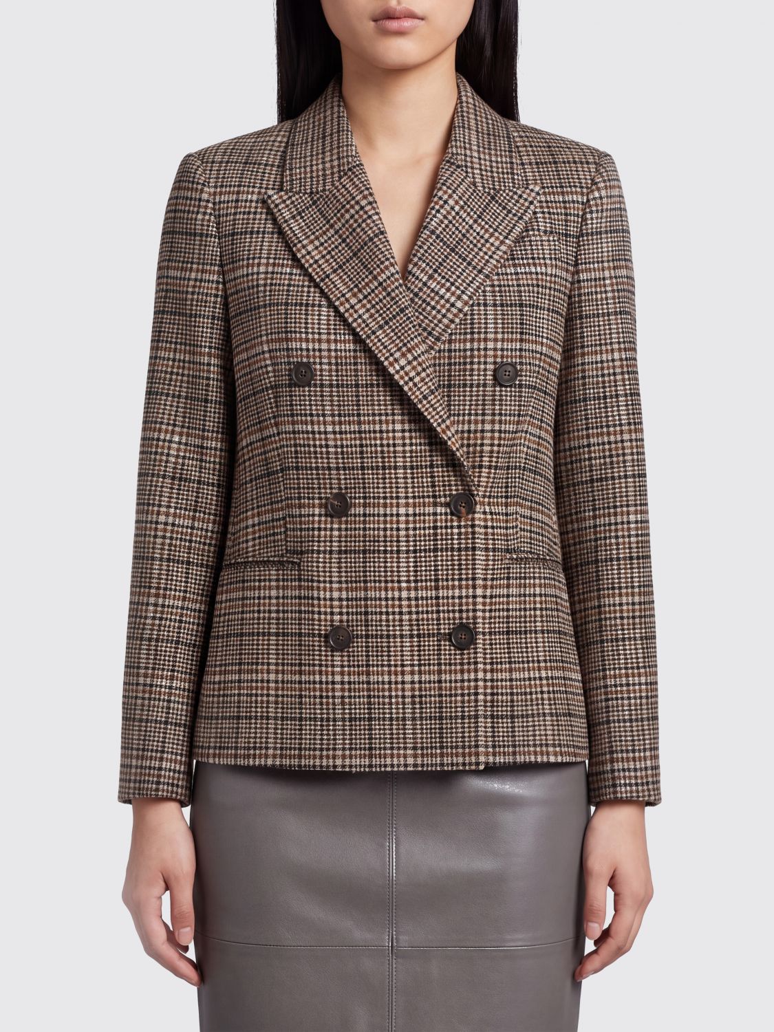 BRUNELLO CUCINELLI Jacket Woman color Beige