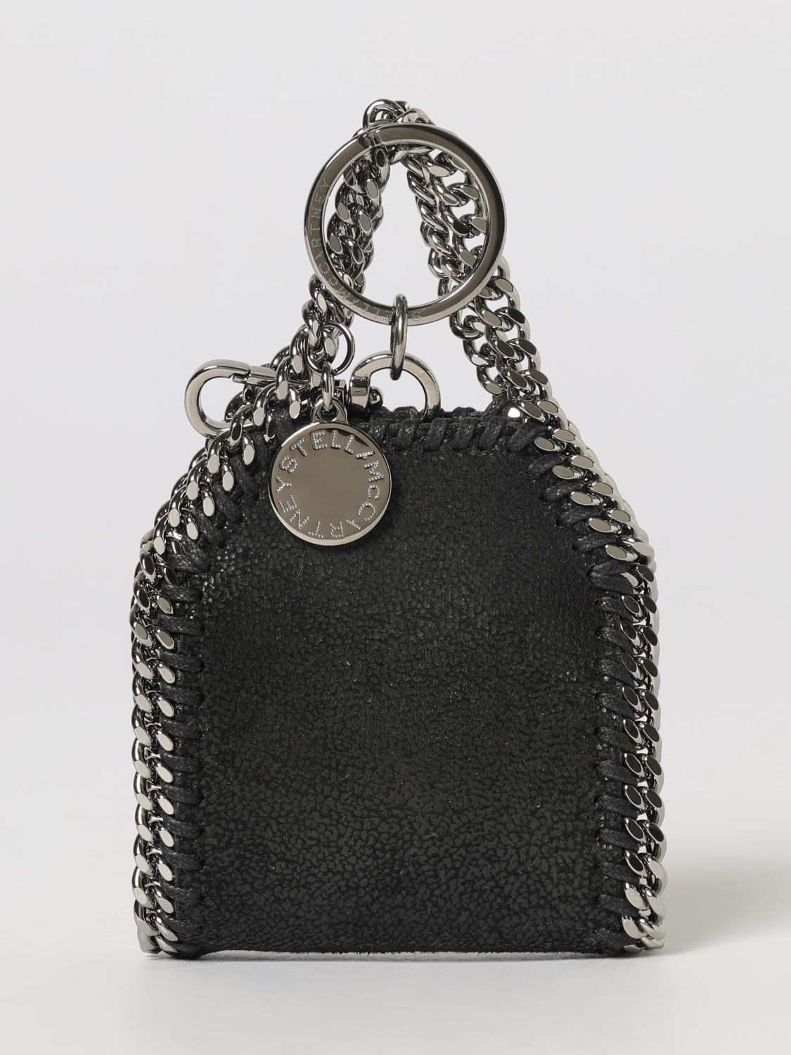 Stella McCartney STELLA MCCARTNEY Falabella Alter Mat Keychain with Chain Trim　STELLA MCCARTNEY ファラベラ オルター マット キーホルダー チェーン トリム付き