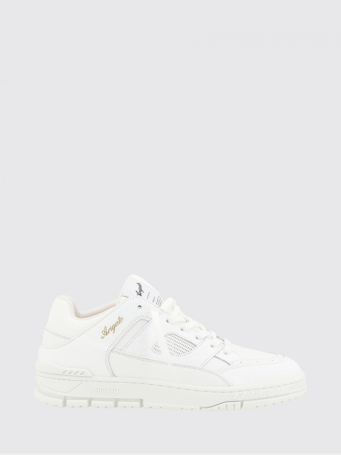 AXEL ARIGATO Area Lo Low-Top-Sneaker aus Kalbsleder mit perforierter Spitze