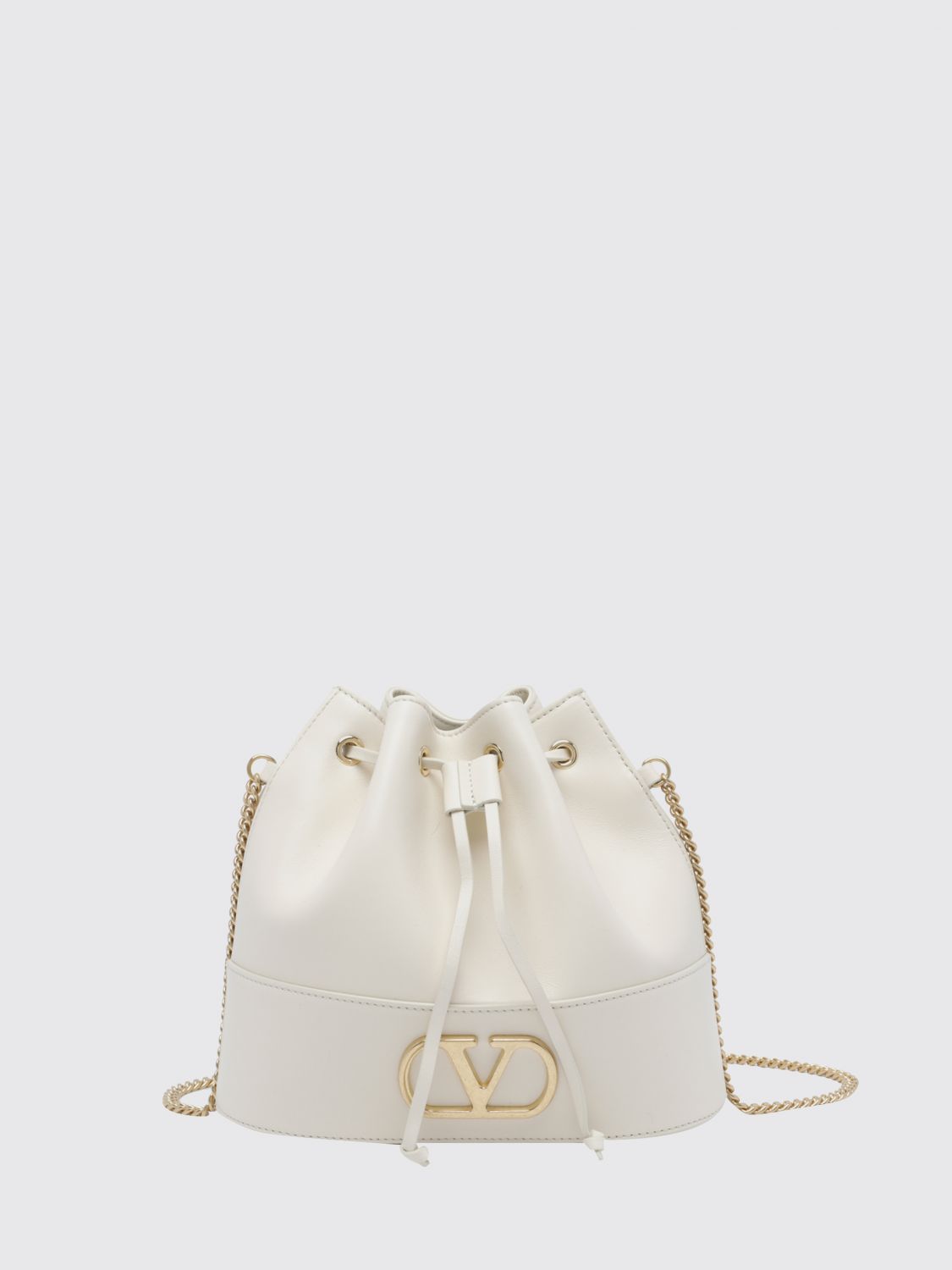 Valentino Garavani VLogo Signature Mini Bucket Bag in Calf Leather · OS