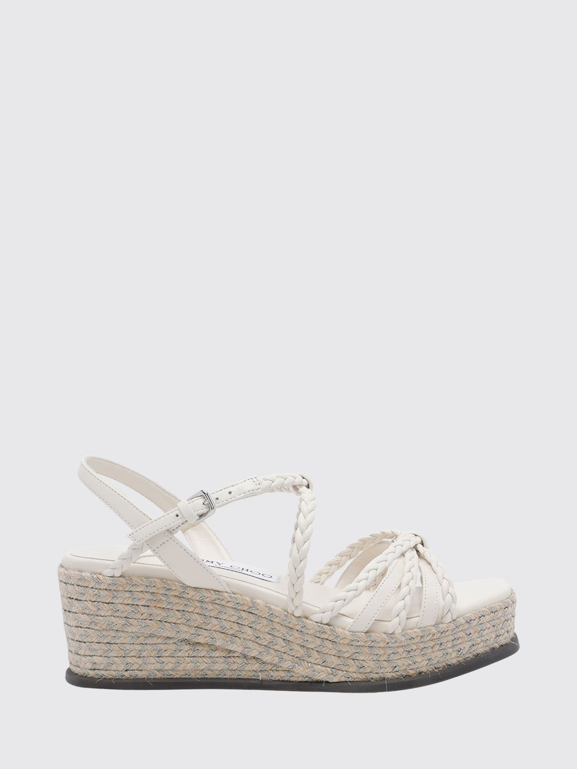 JIMMY CHOO Wedge Shoes Woman color White