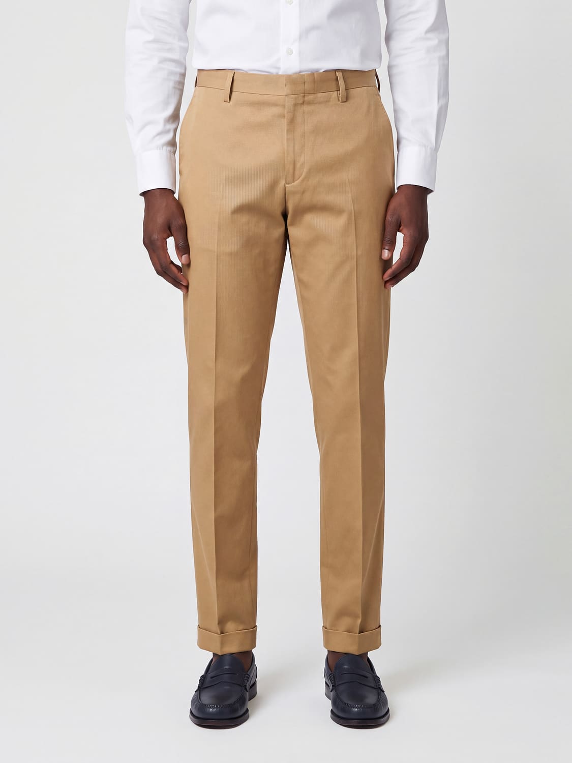 Paul Smith Slim Fit Stretch-Cotton Tailored Trousers