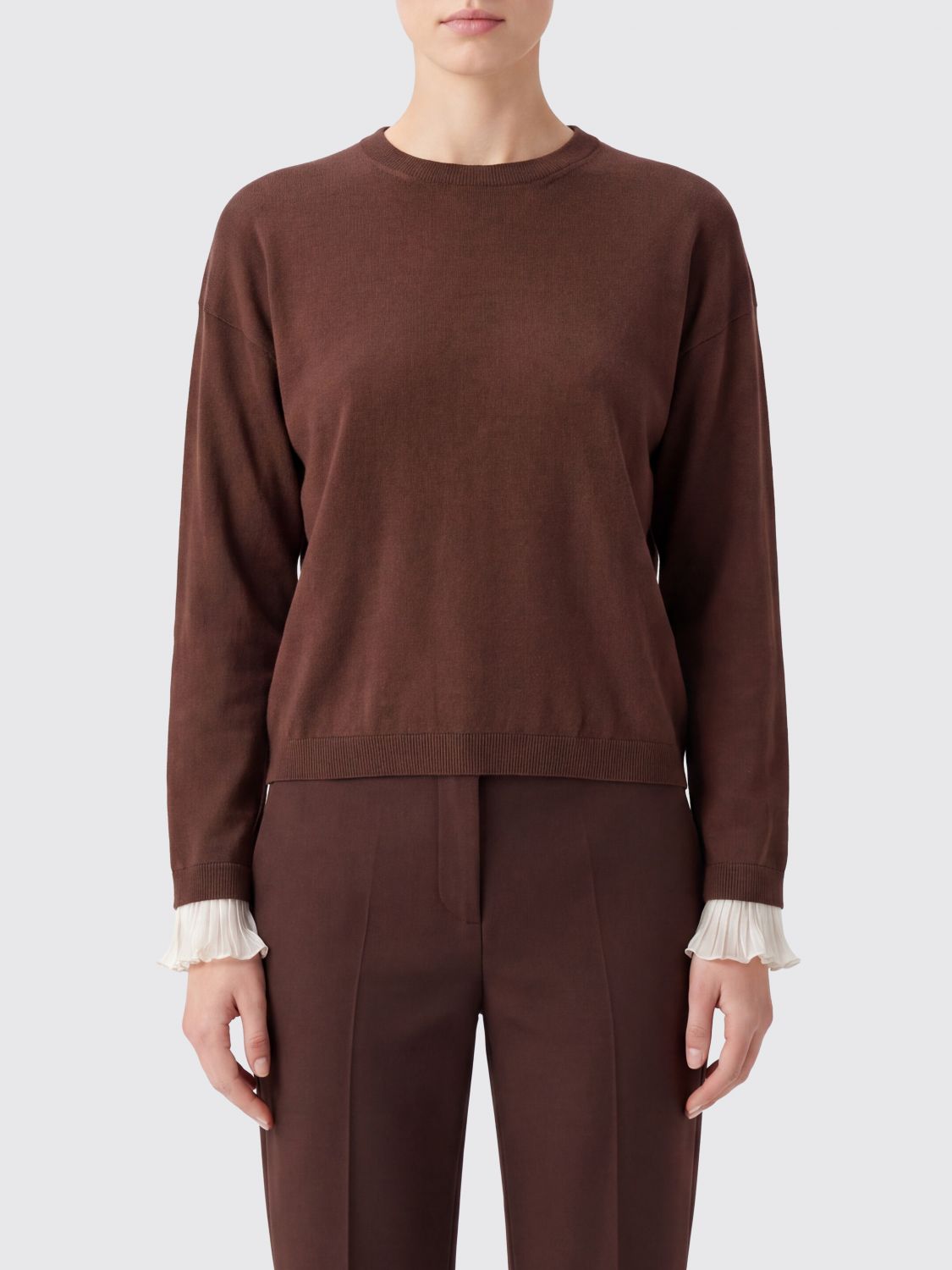 FABIANA FILIPPI Maglia Donna colore Ebano