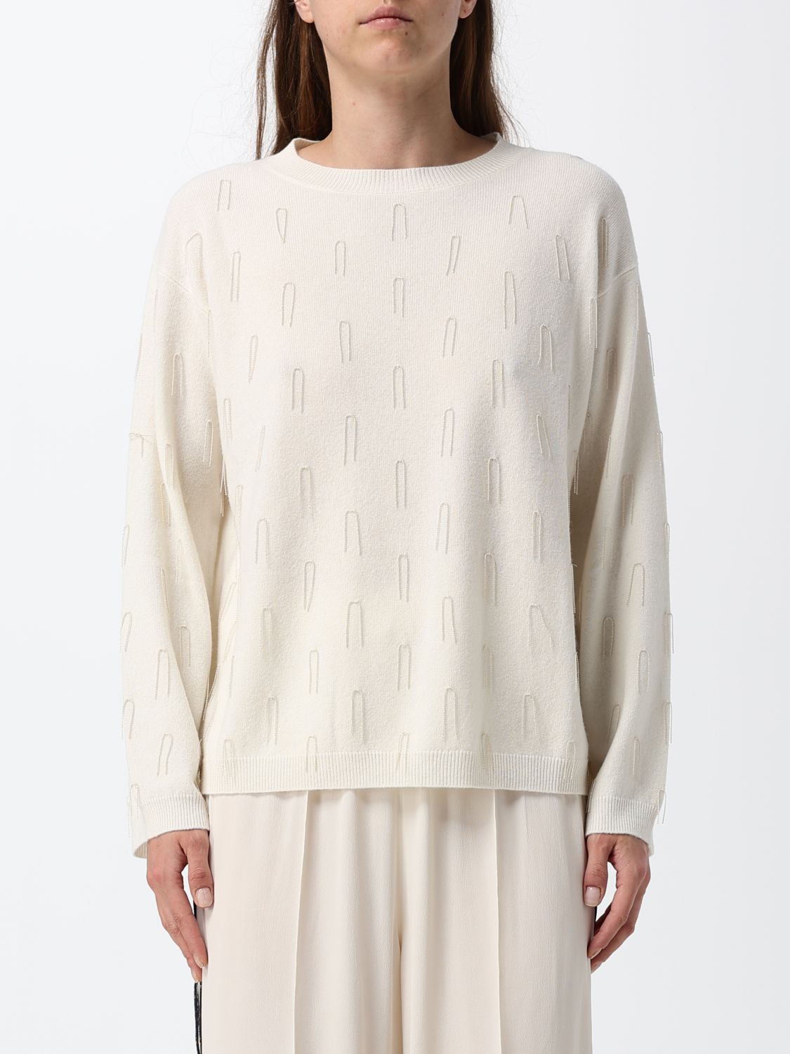 FABIANA FILIPPI Maglia Donna colore Naturale