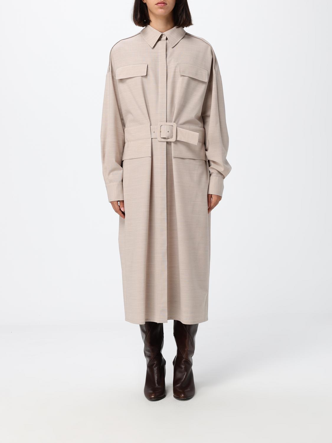 FABIANA FILIPPI Dress Woman color Beige