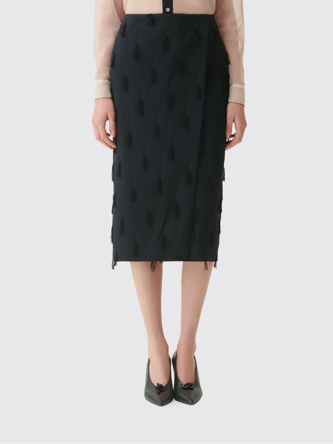 FABIANA FILIPPI Skirt Woman color Blue