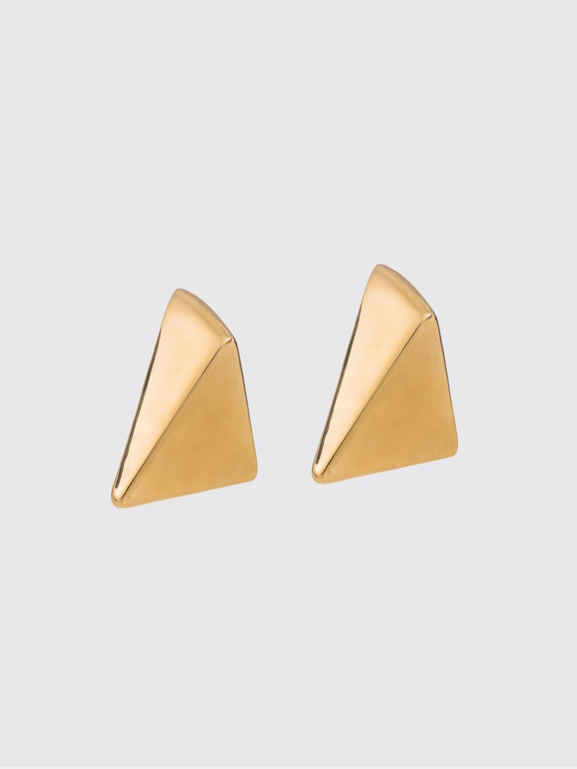 FEDERICA TOSI Orecchini pendenti Virtual dal design triangolare in bronzo