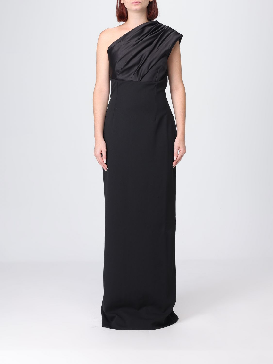 SOLACE LONDON Dress Woman color Black