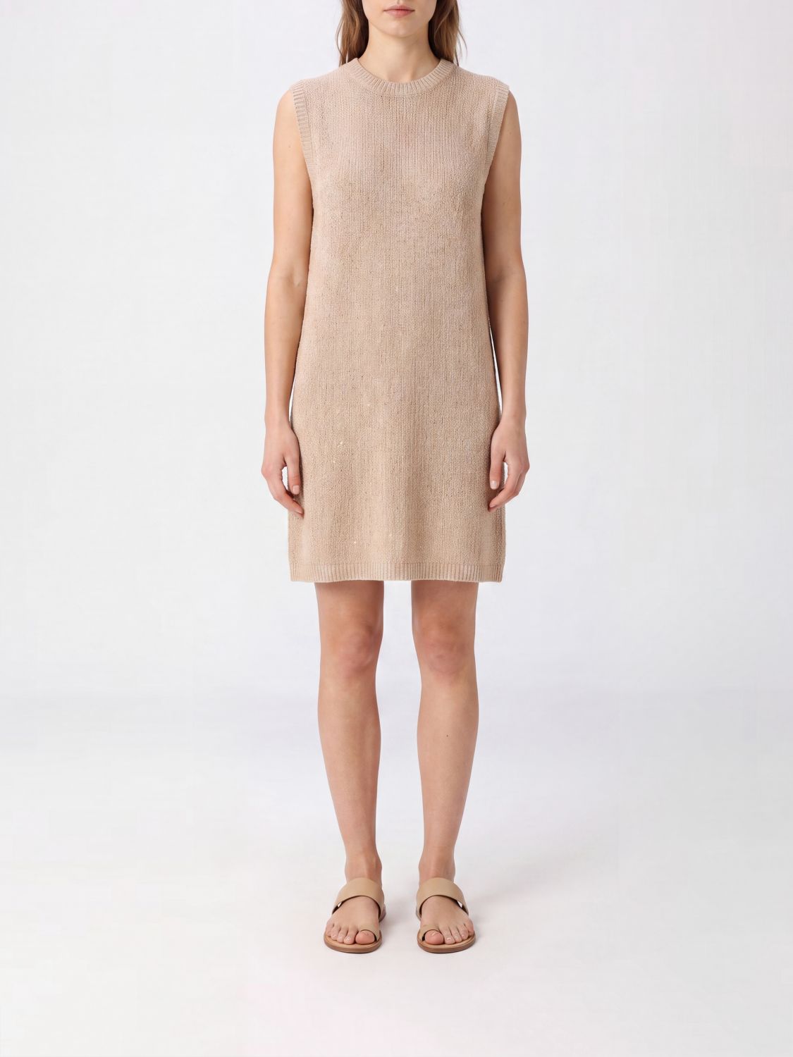 FABIANA FILIPPI Dress Woman color Beige