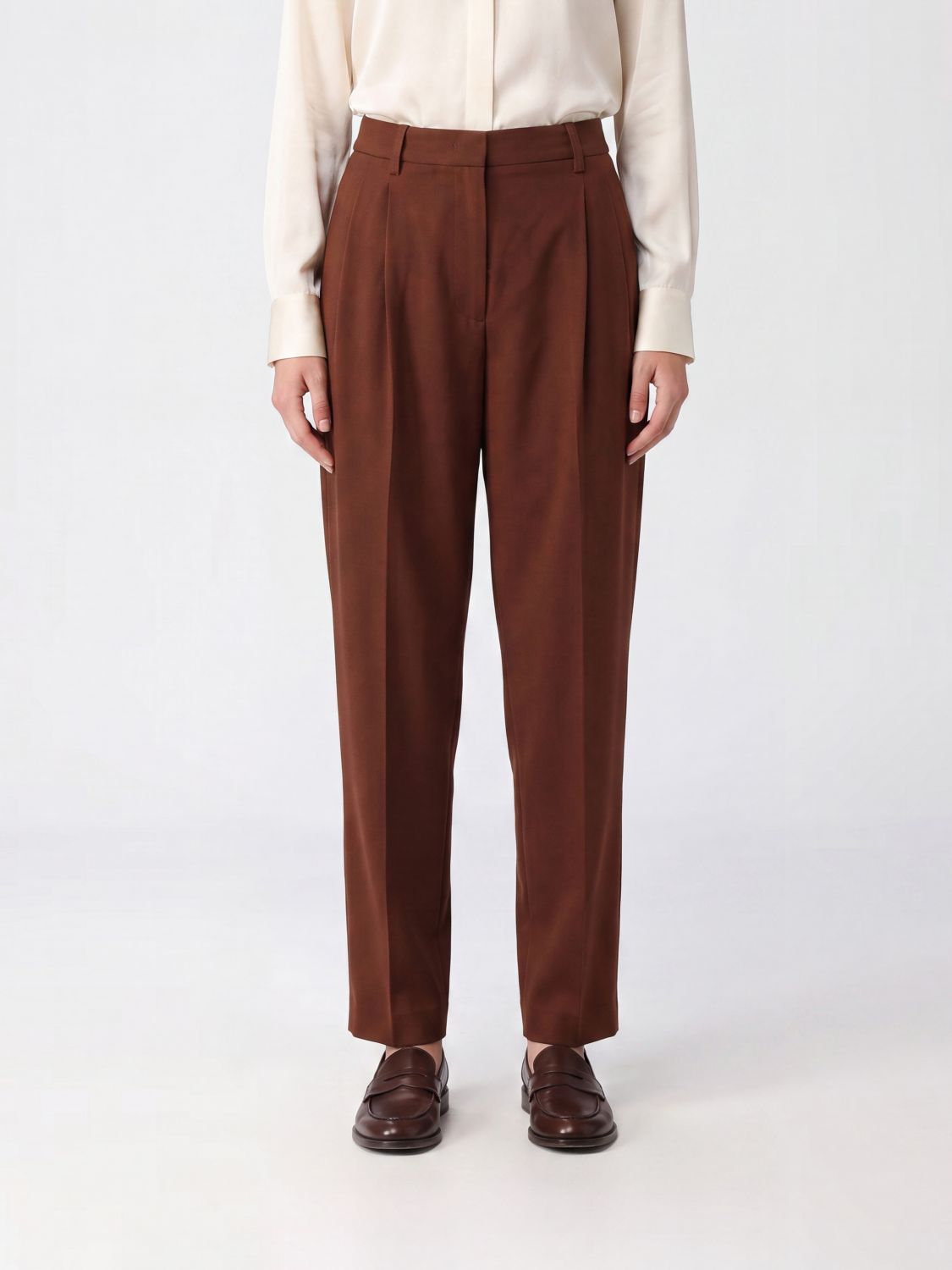 FABIANA FILIPPI Pantaloni Donna colore Ebano