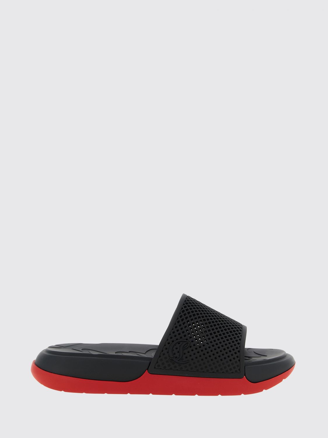 CHRISTIAN LOUBOUTIN Sandals Men color Black