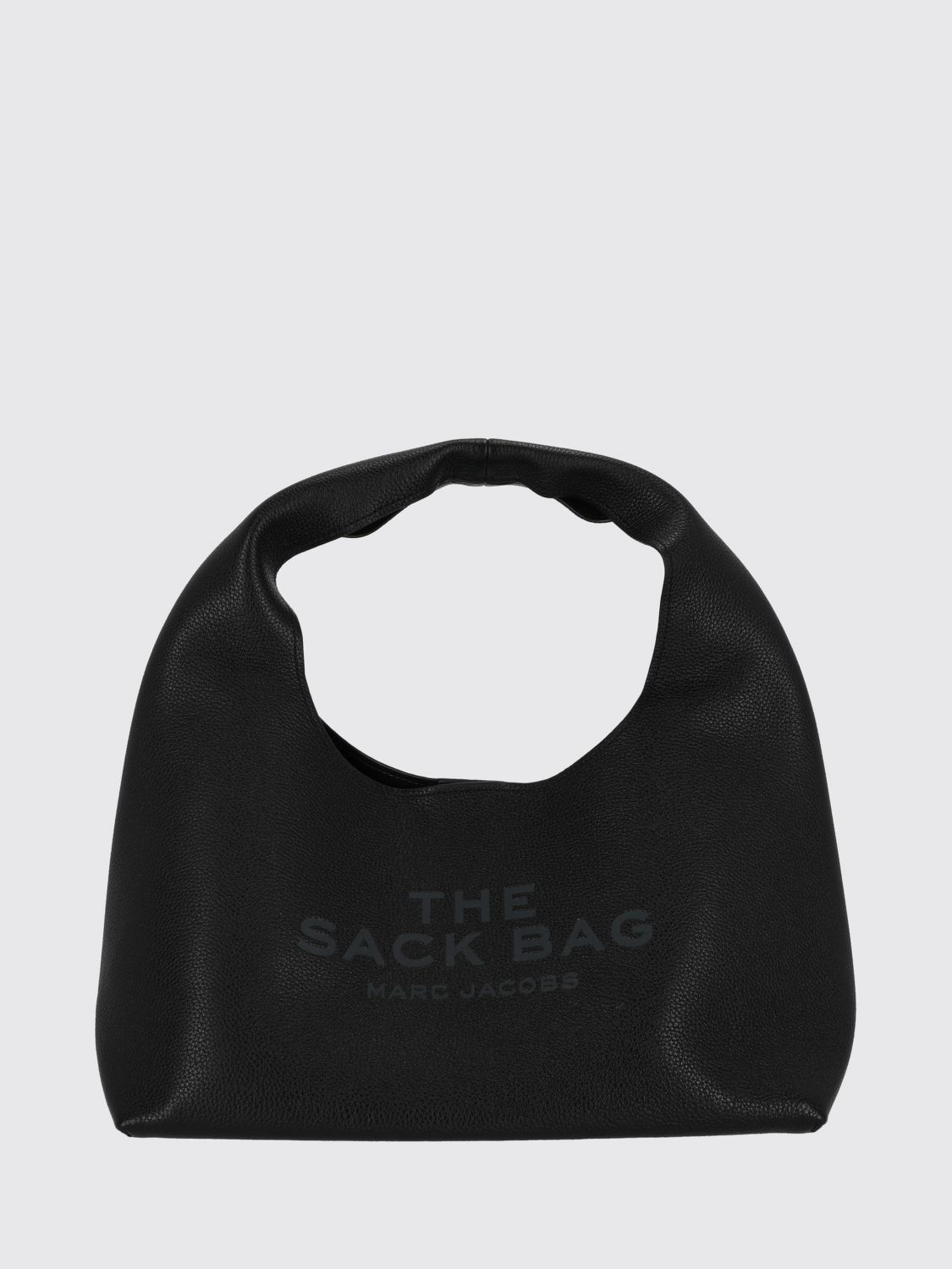 MARC JACOBS The Sack Full-Grain Leather Handbag with Removable Pouch