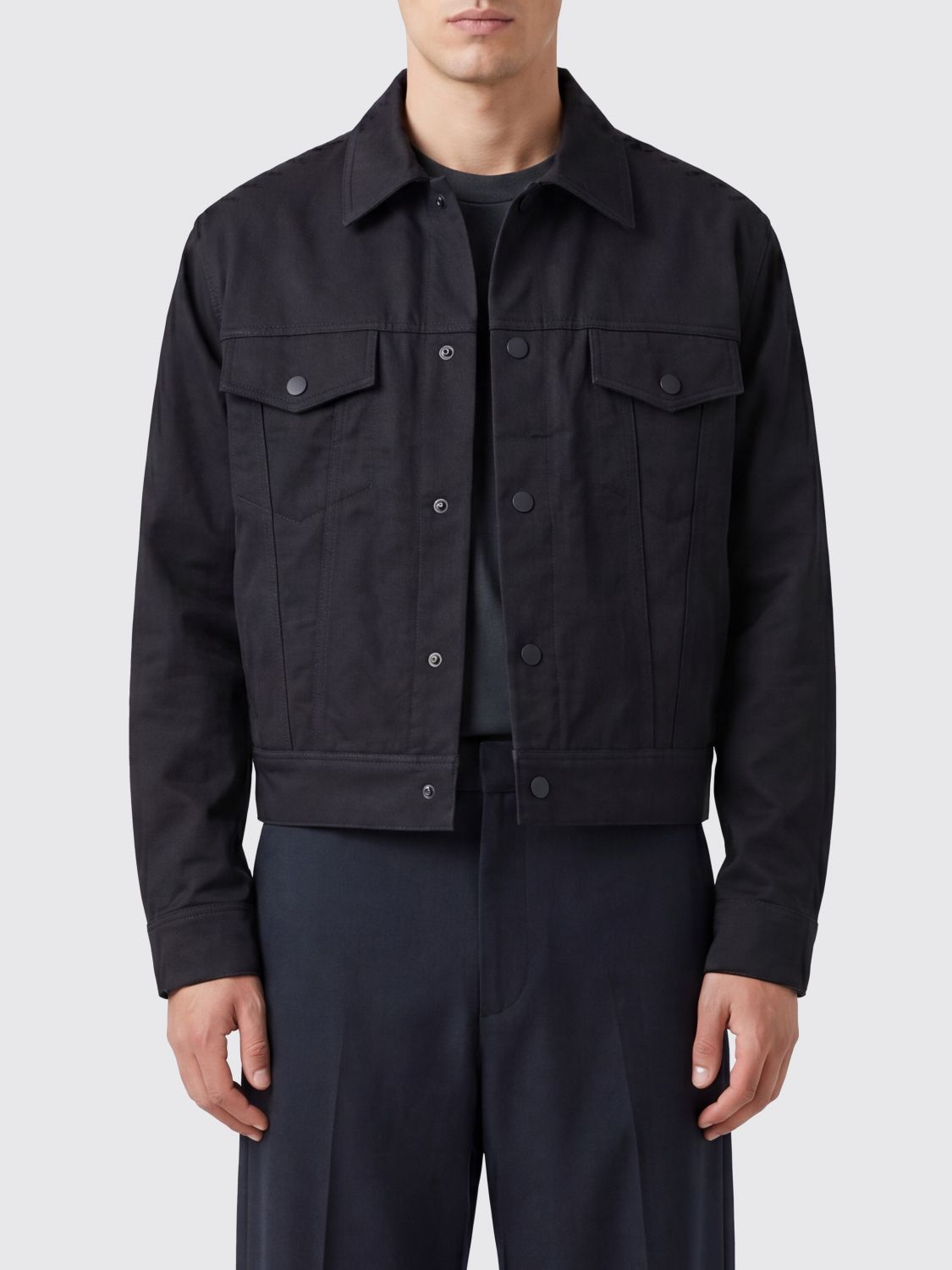 FEAR OF GOD ESSENTIALS Giacca a camicia in nylon con tasche a toppa
