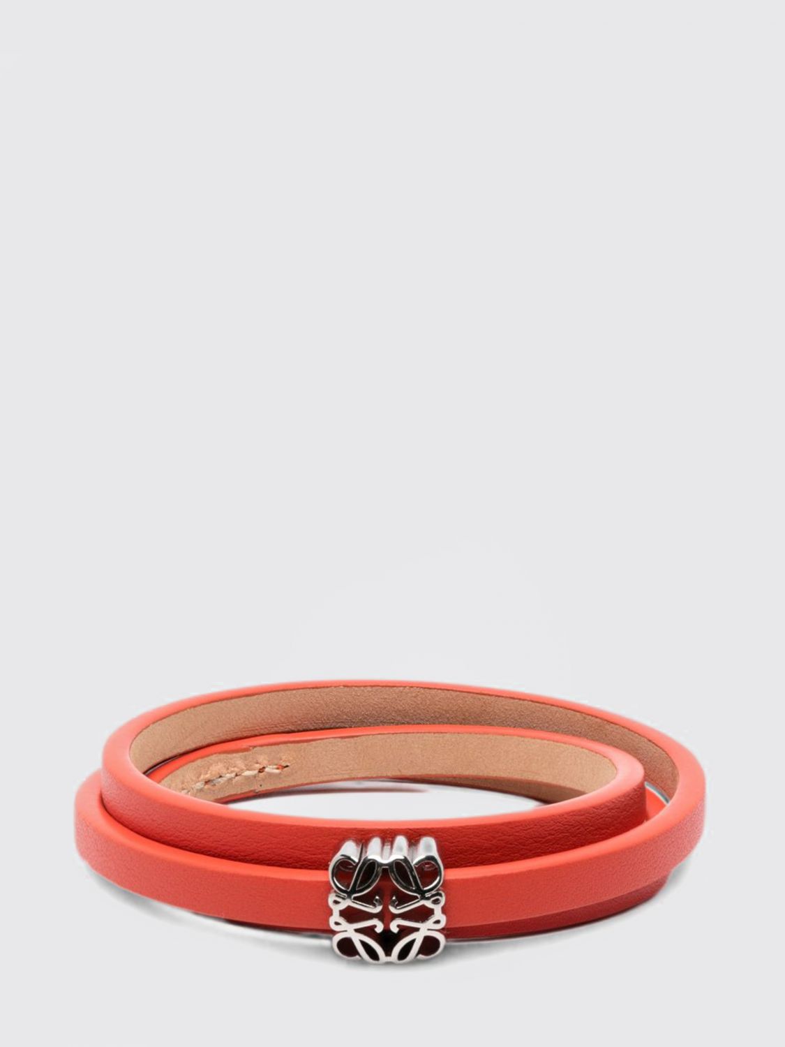 LOEWE Mehrreihiges Anagram-Armband von aus Kalbsleder mit Monogramm