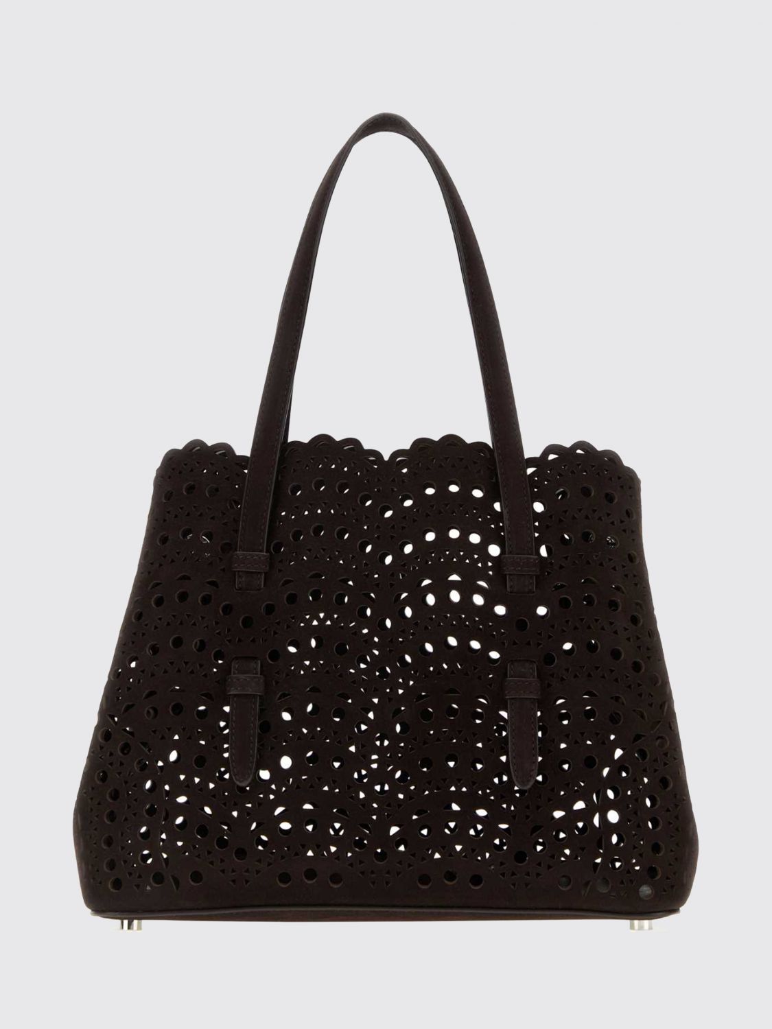 ALAÏA Handbag Woman color Brown