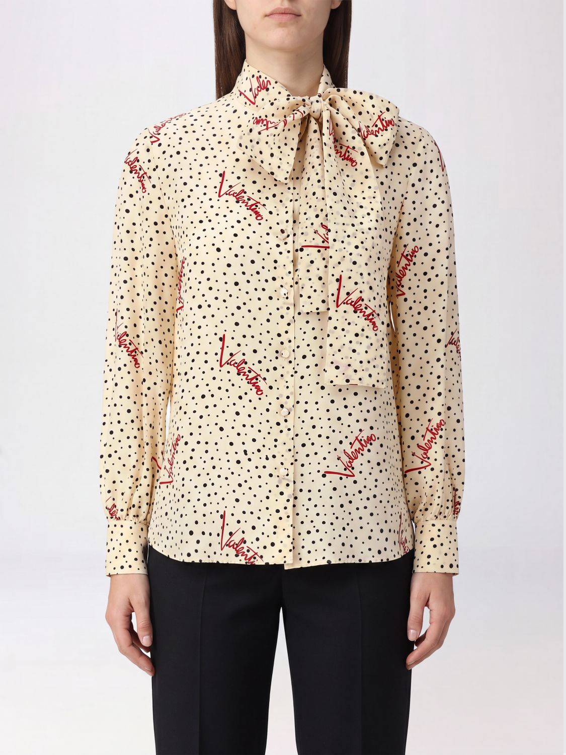 VALENTINO GARAVANI Shirt Woman color Beige
