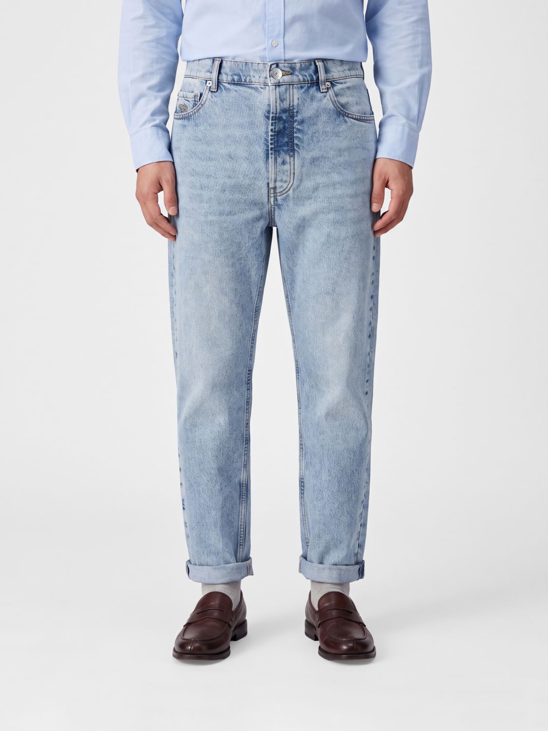 BRUNELLO CUCINELLI Jeans Men color Denim
