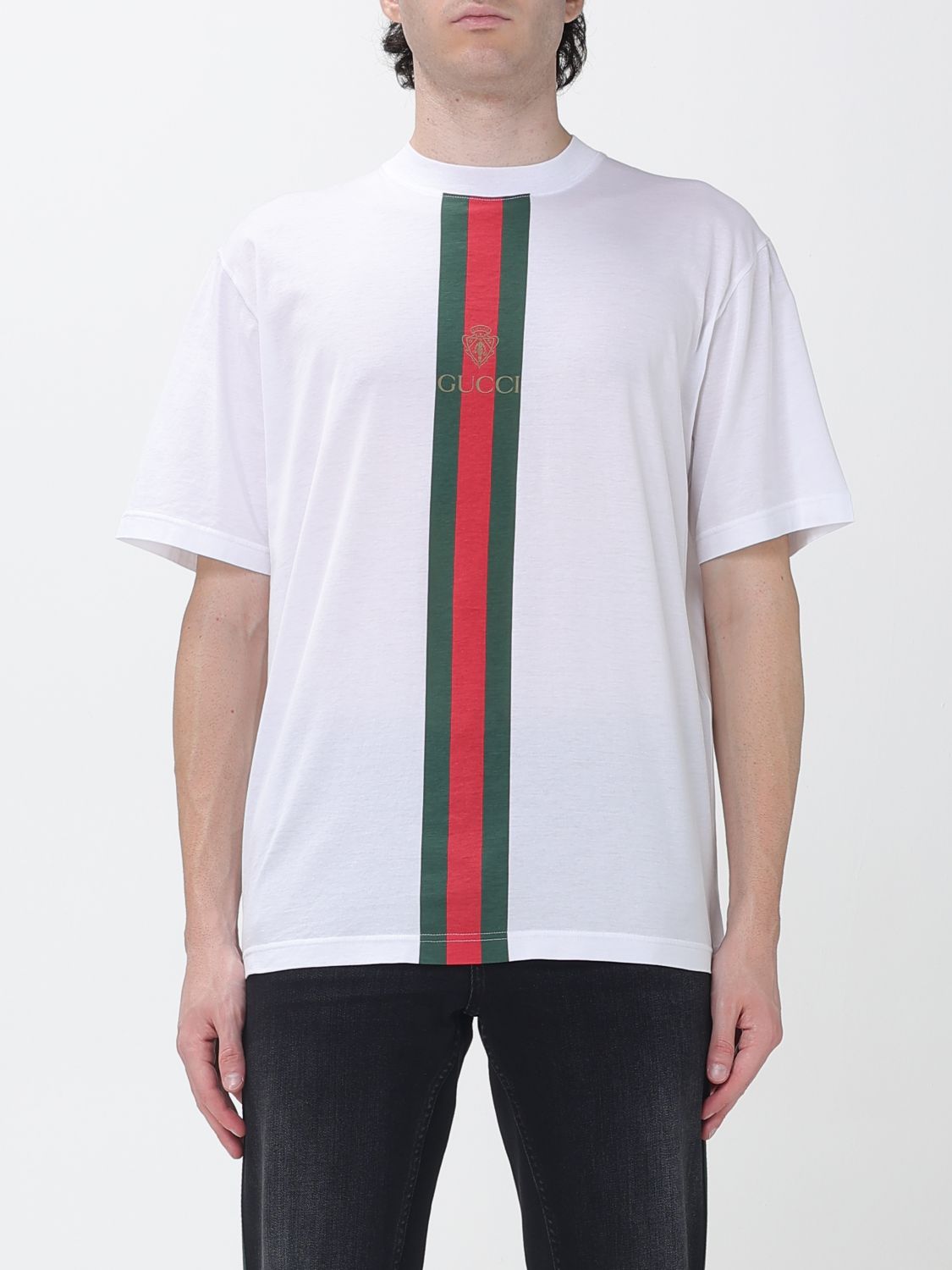 GUCCI T-Shirt Uomo colore Bianco