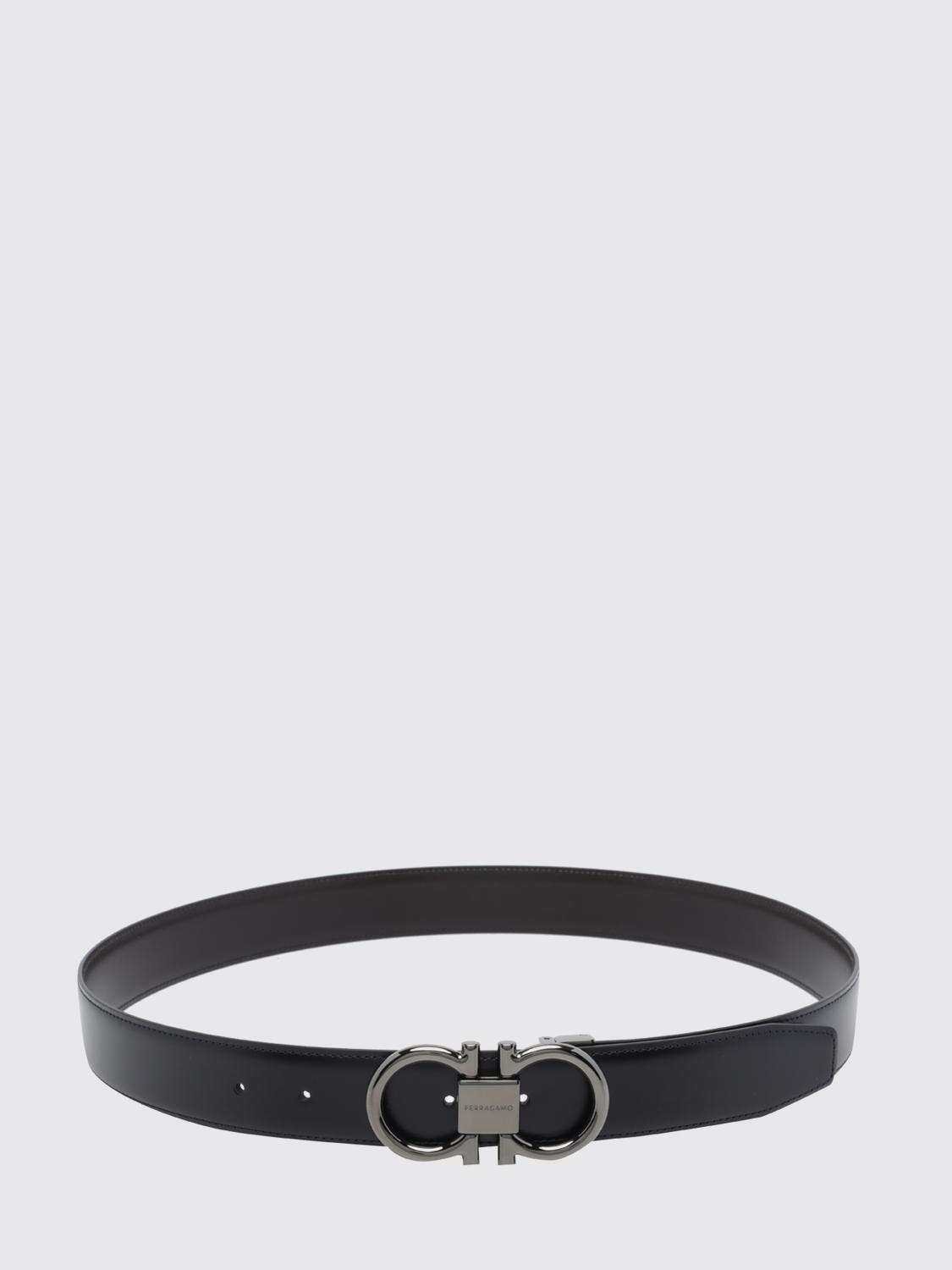 FERRAGAMO Belt Men color Black