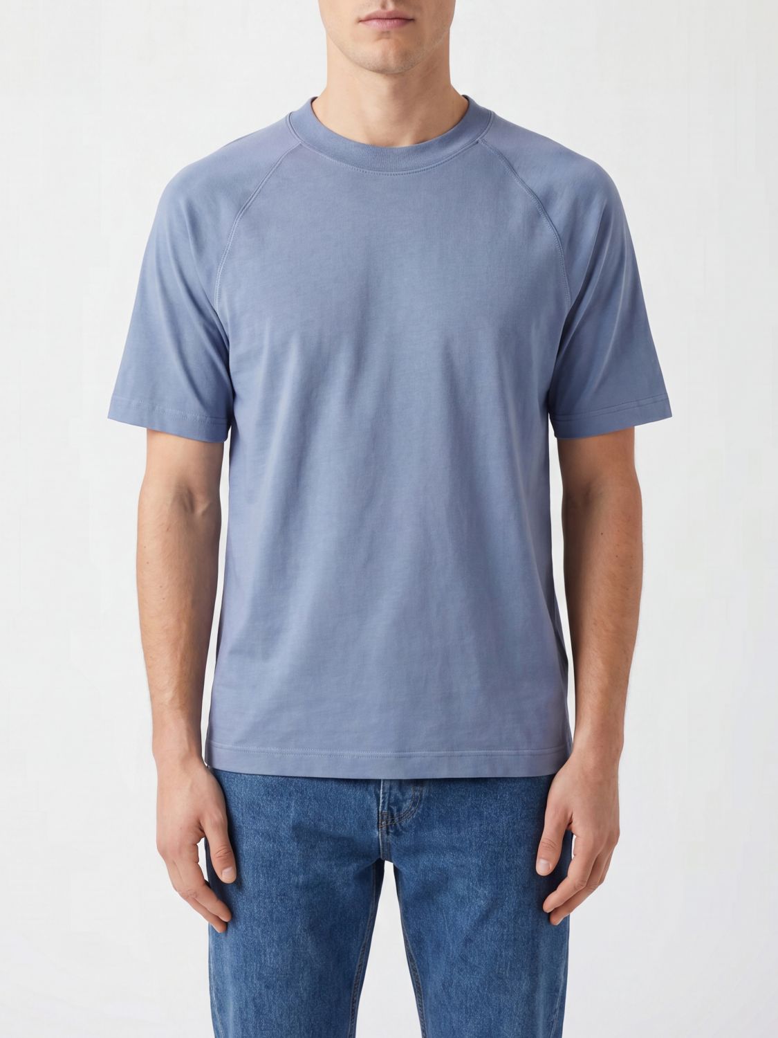 CIRCOLO 1901 T-shirt girocollo in puro cotone a maniche corte